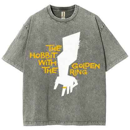 Golden Ring Vintage Distressed T-shirt