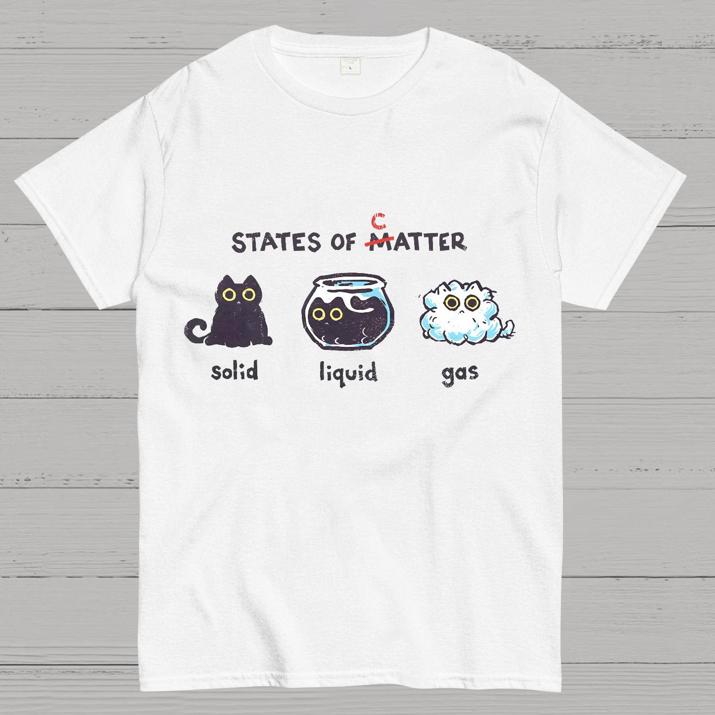 States of Catter Geek T-Shirt