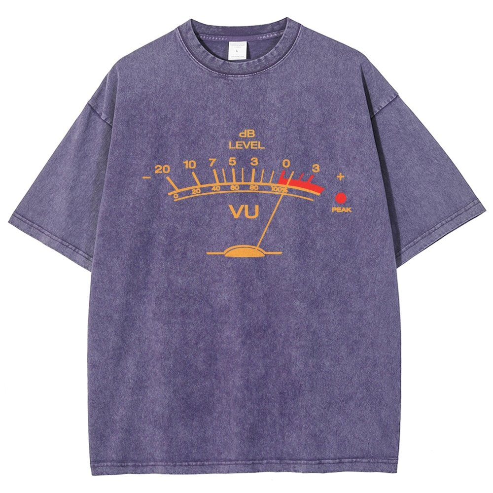 Vinyl Lovers Vintage Distressed T-shirt 2509000199