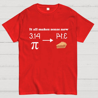 It all makes sense now pi Geek T-Shirt