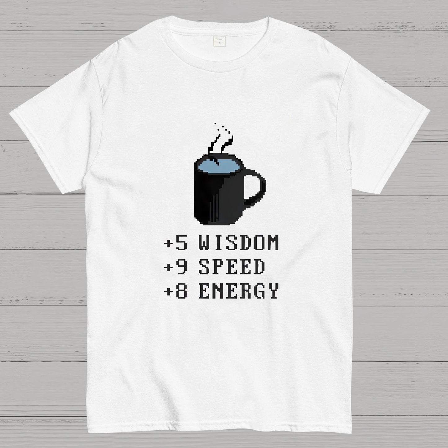 Coffee Plus To Stats Geeky T-Shirt
