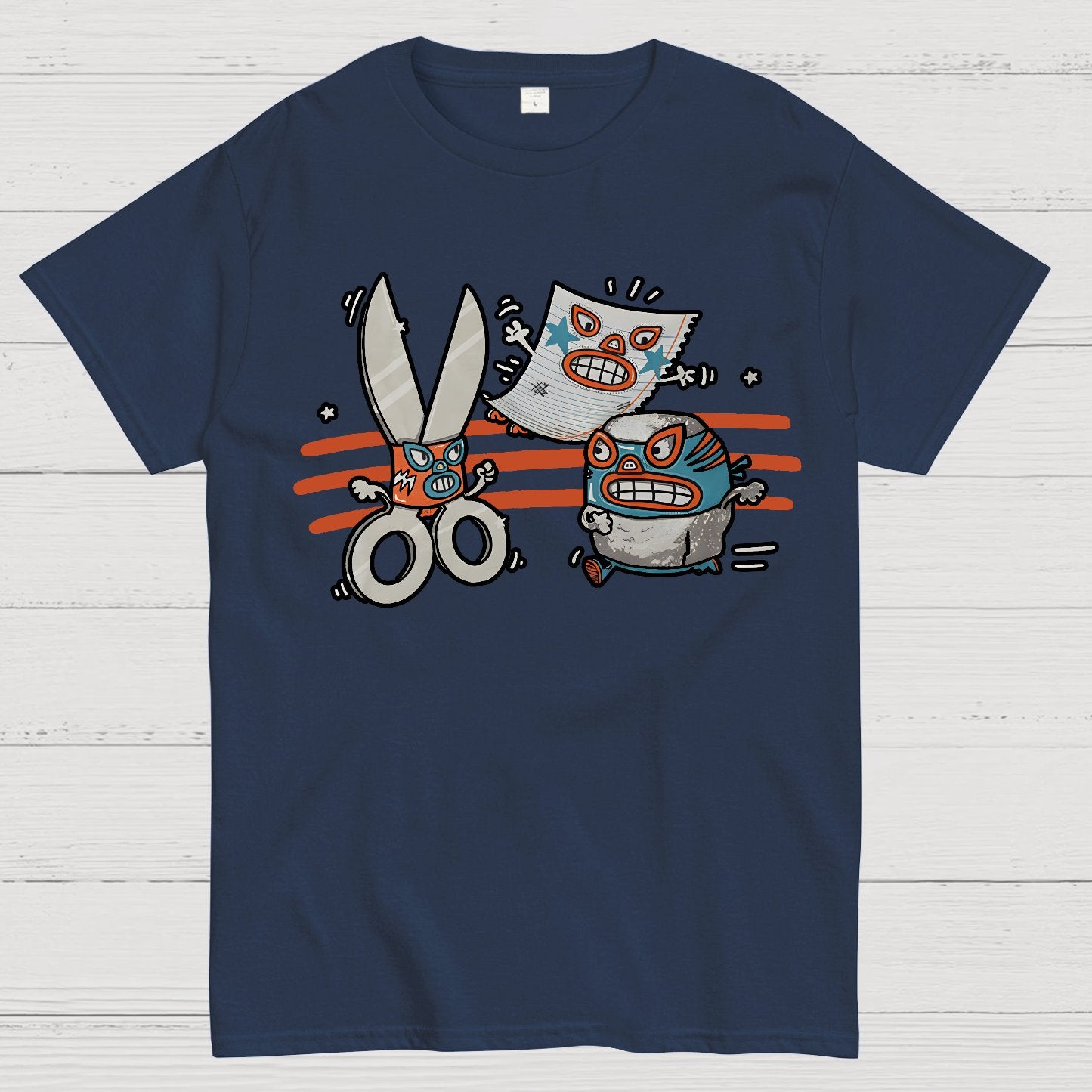 Rock, Paper, Scissor Geek T-Shirt