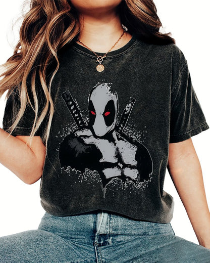 Merc in a Grey X suit Vintage Distressed T-shirt
