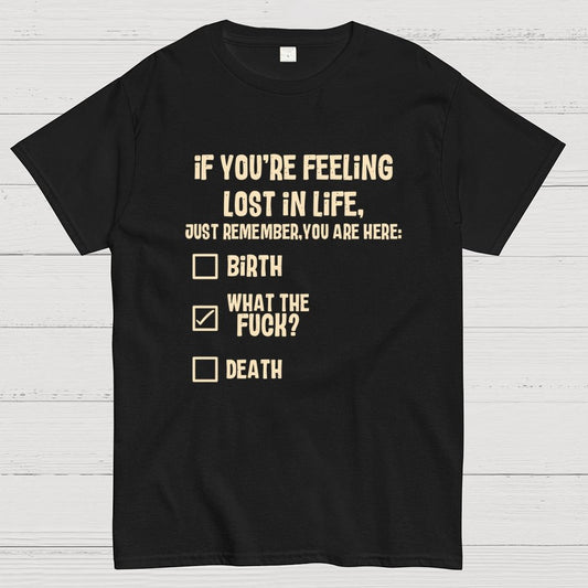 Life Checkpoint ：You Are Here Geek T-Shirt