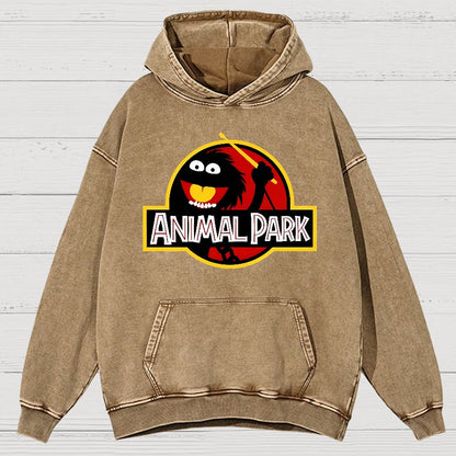 Animal Park Vintage Distressed Hoodie