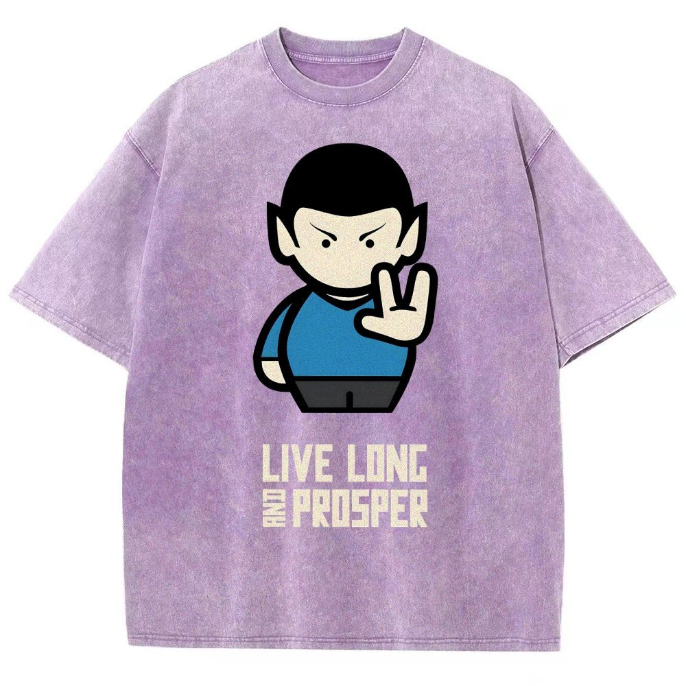 Live Long Vintage Distressed T-shirt