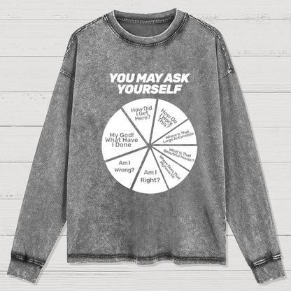 Techno Apocalypse Washed Long Sleeve Tee