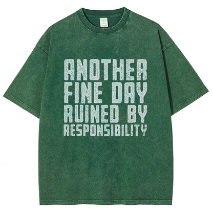Another Fine Day Vintage Distressed T-shirt