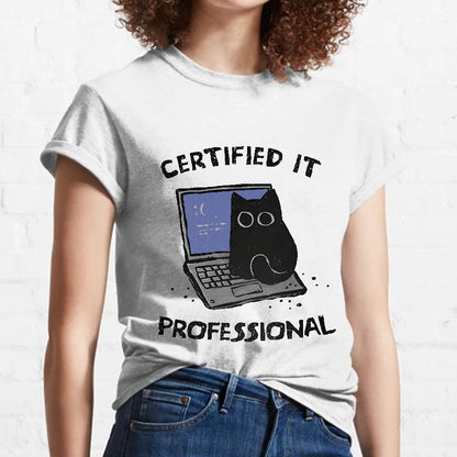 Certified IT Professional Geeky T-Shirt