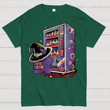 Ghost Vending Machine Geek T-Shirt
