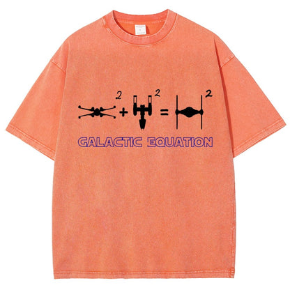 Galactic Equation Vintage Distressed T-shirt