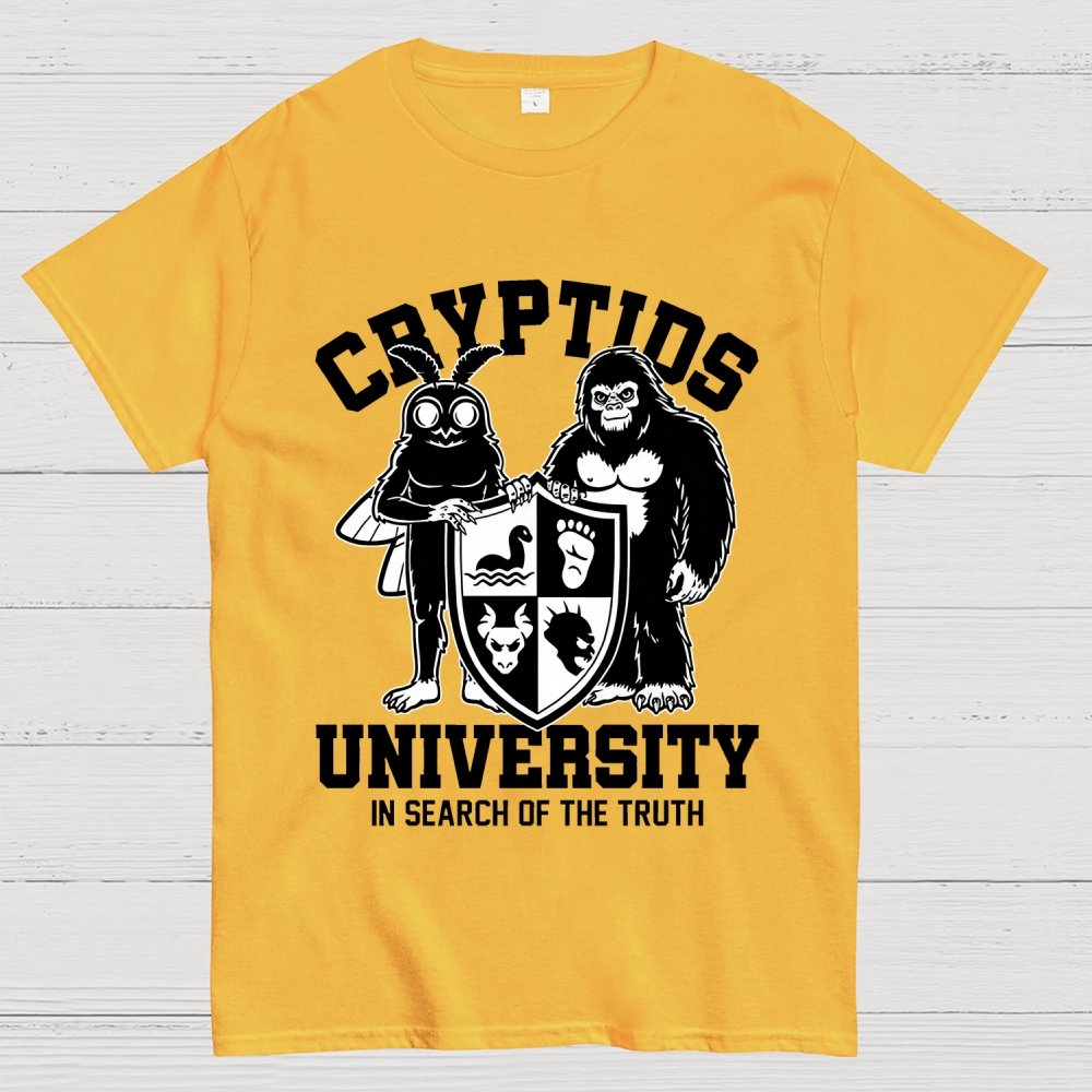 Cryptic University Meme Unisex Geek T-Shirt