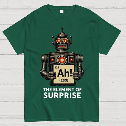 Machine Gets Surprised Geek T-Shirt