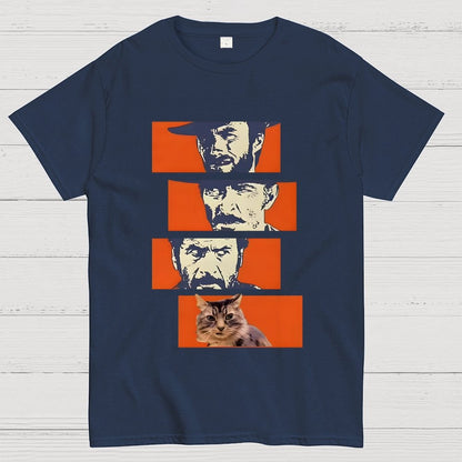 Buono Brutto Cattivo And Cat Geek T-Shirt