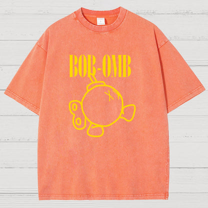 Grunge Bomb Vintage Distressed T-shirt