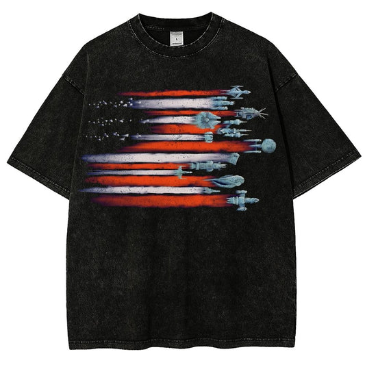 Vintage Sci-Flyers Vintage Distressed T-shirt