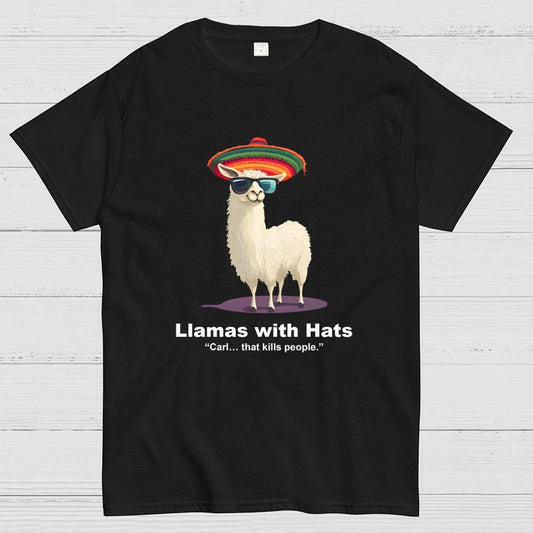 Llamas with Hats Geek T-Shirt
