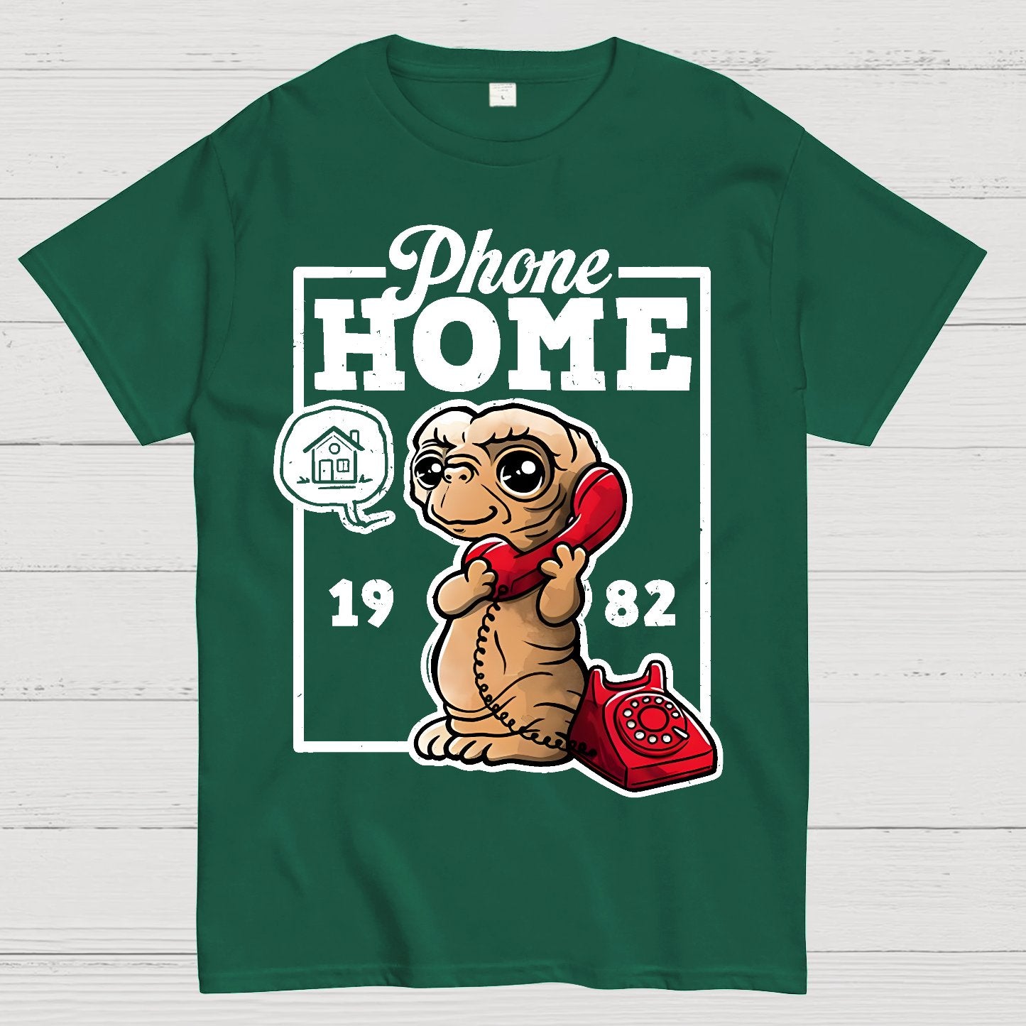 Cute Phone Home Geek T-Shirt