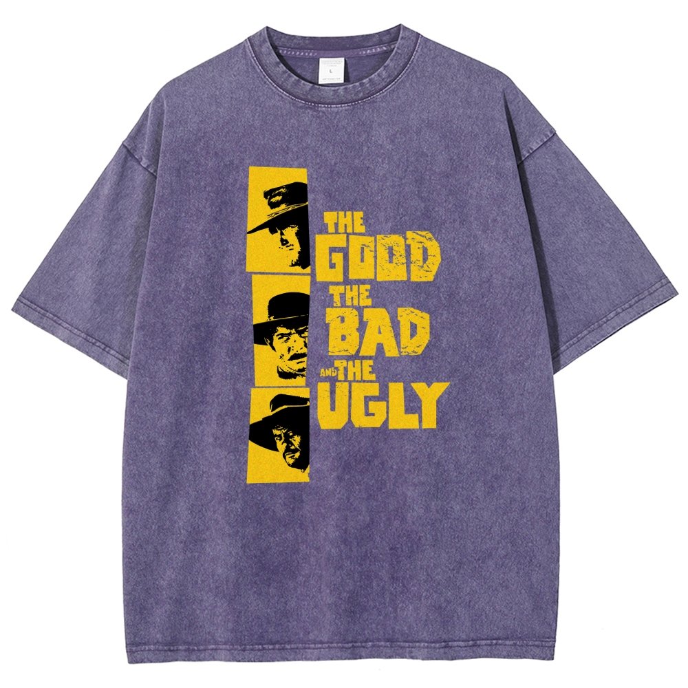 The Good The Bad And The Ugly Vintage Distressed T-shirt