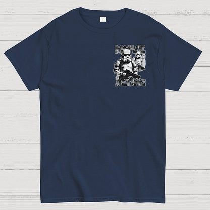 Move Along Front And Back Printing Geek T-Shirt