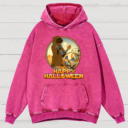 Happy Halloween Vintage Distressed Hoodie