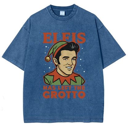 Elfis Vintage Distressed T-shirt