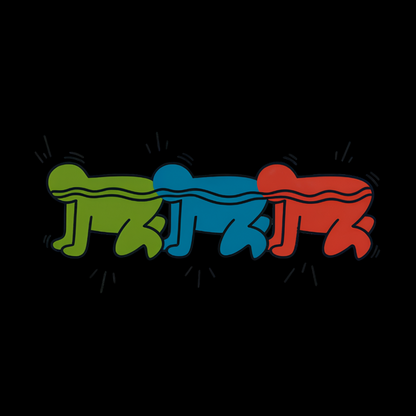 Haring Centipede Geek T-Shirt