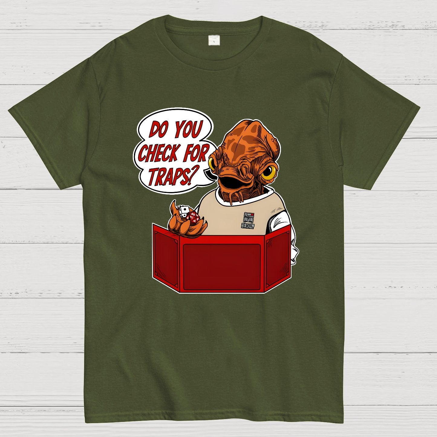 Trap Check Geek T-Shirt