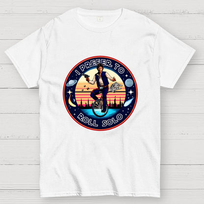 I Roll Solo Geek T-Shirt