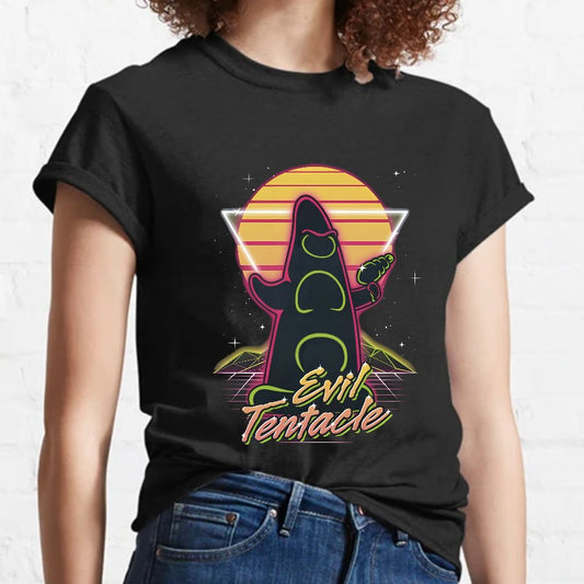 Retro Evil Tentacle Nerdy T-Shirt