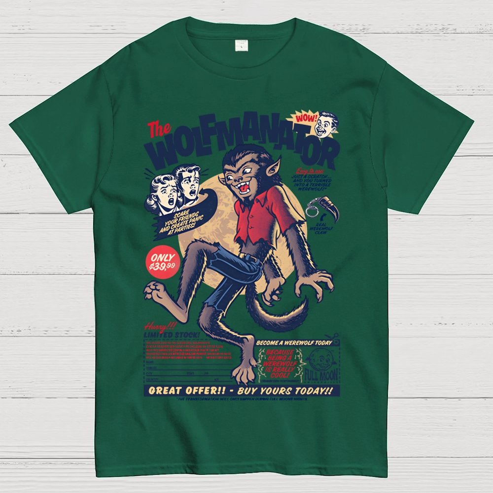 Wolfmanator Geek T-Shirt