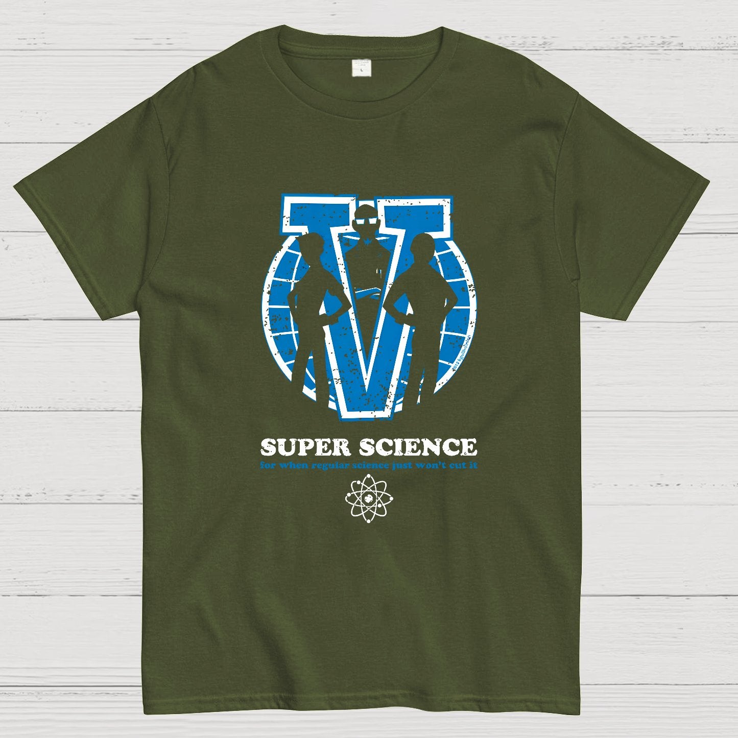 V Is For Super Science Geek T-Shirt