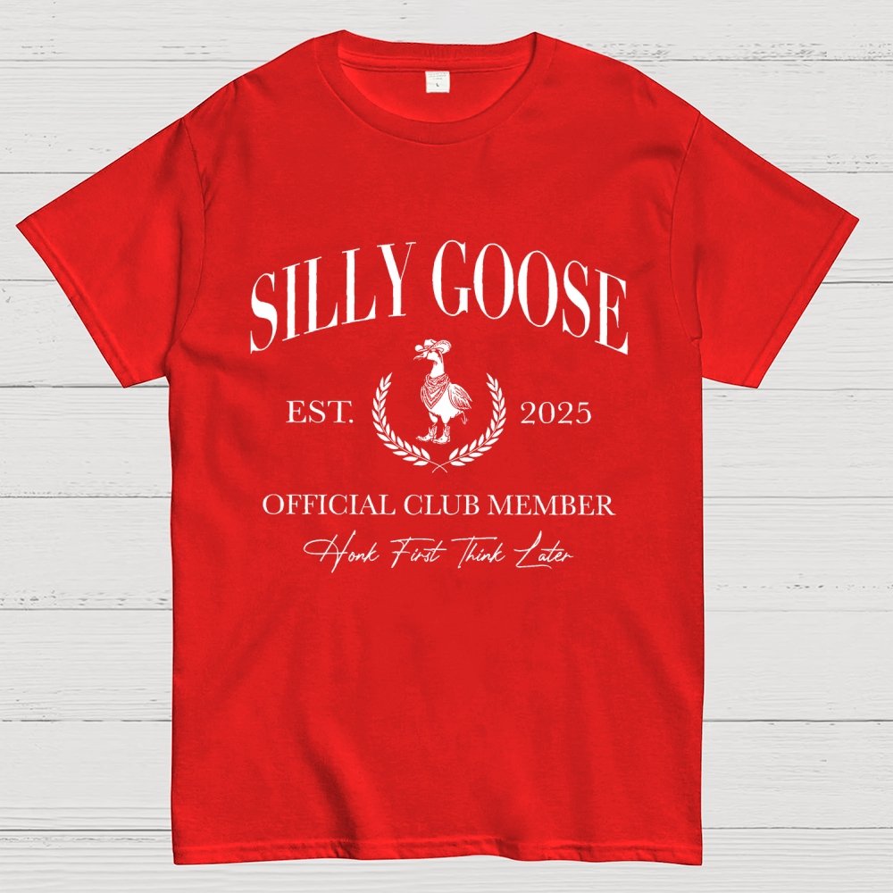 Silly Goose Official Club Unisex Geek T-Shirt