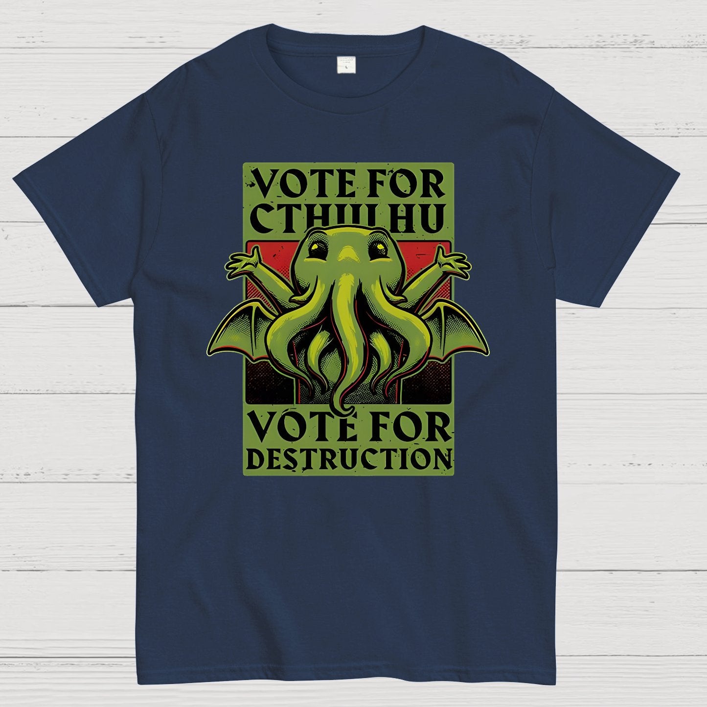 Vote For Destruction Geek T-Shirt