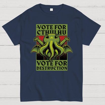 Vote For Destruction Geek T-Shirt