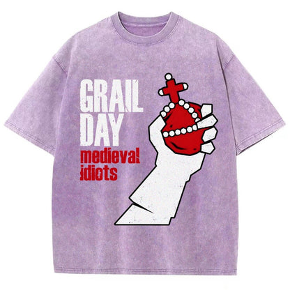 Medieval Idiots Vintage Distressed T-shirt