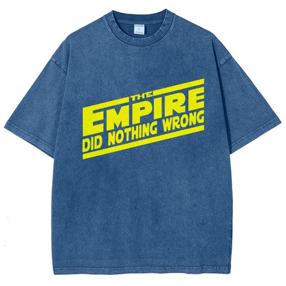 The Empire Did Nothing Wrong Vintage Distressed T-shirt