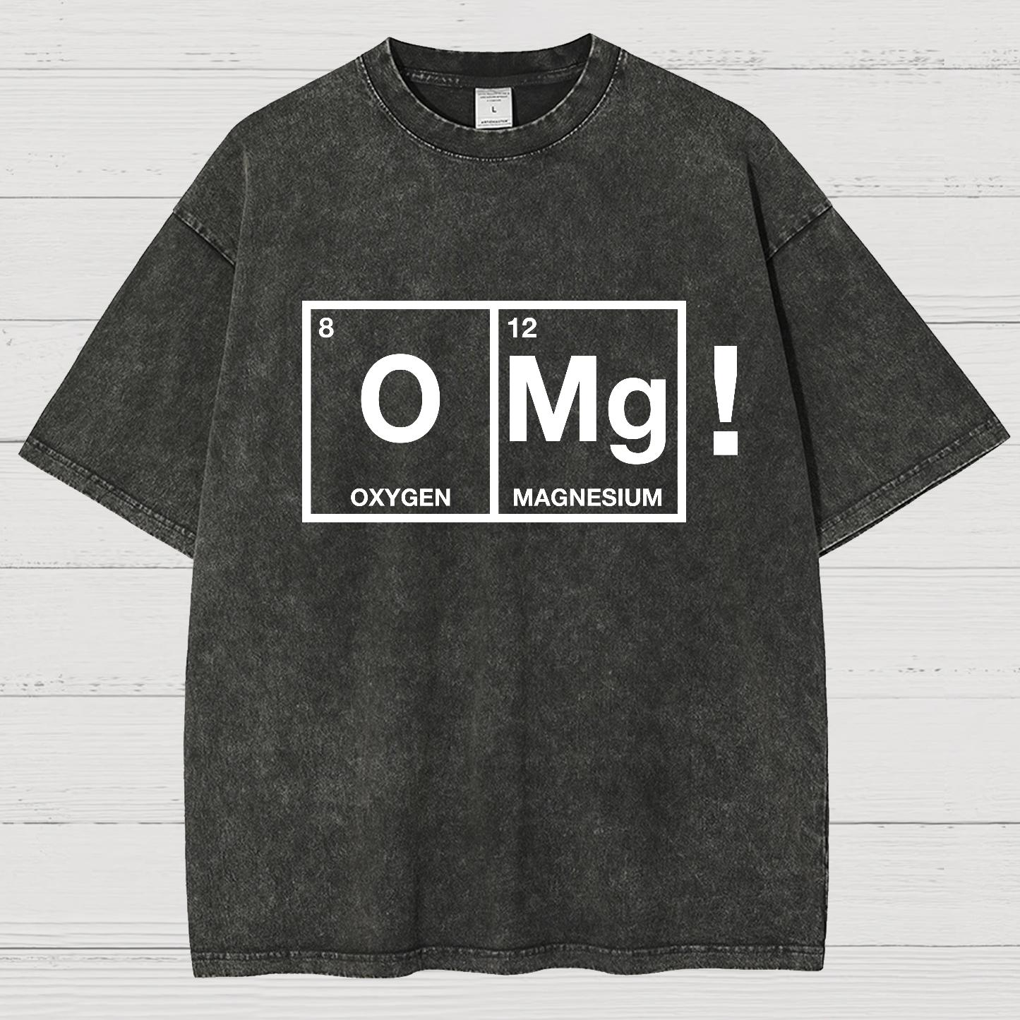 OMG! Funny Vintage Distressed T-shirt