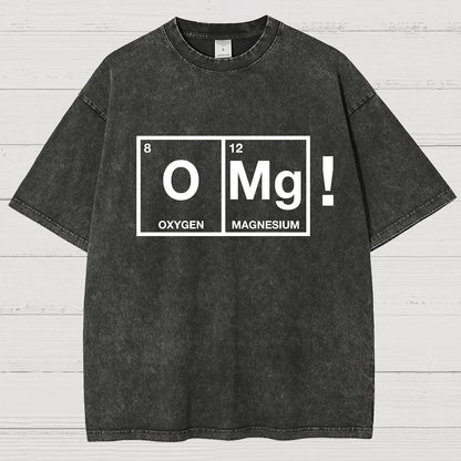 OMG! Funny Vintage Distressed T-shirt