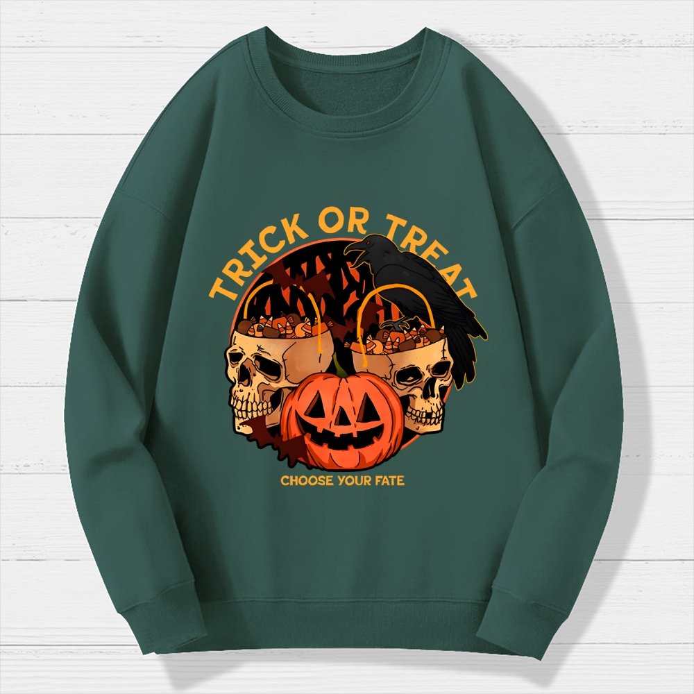 Choose Your Fate Geek Cotton Sweatshirt