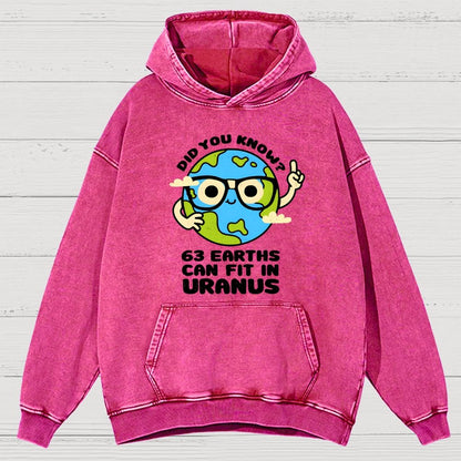 Uranus Vintage Distressed Hoodie
