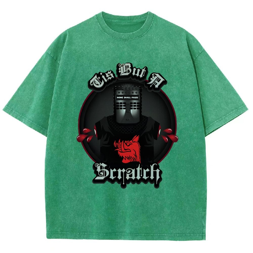 Tis But A Scratch Vintage Distressed T-shirt