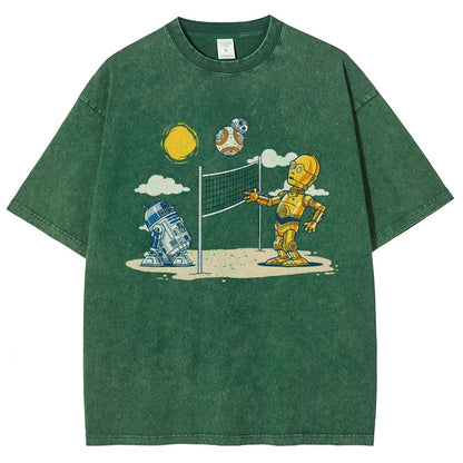 A New Serve Vintage Distressed T-shirt