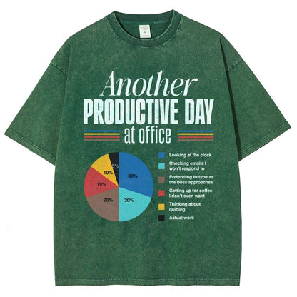Another Productive Day Vintage Distressed T-shirt