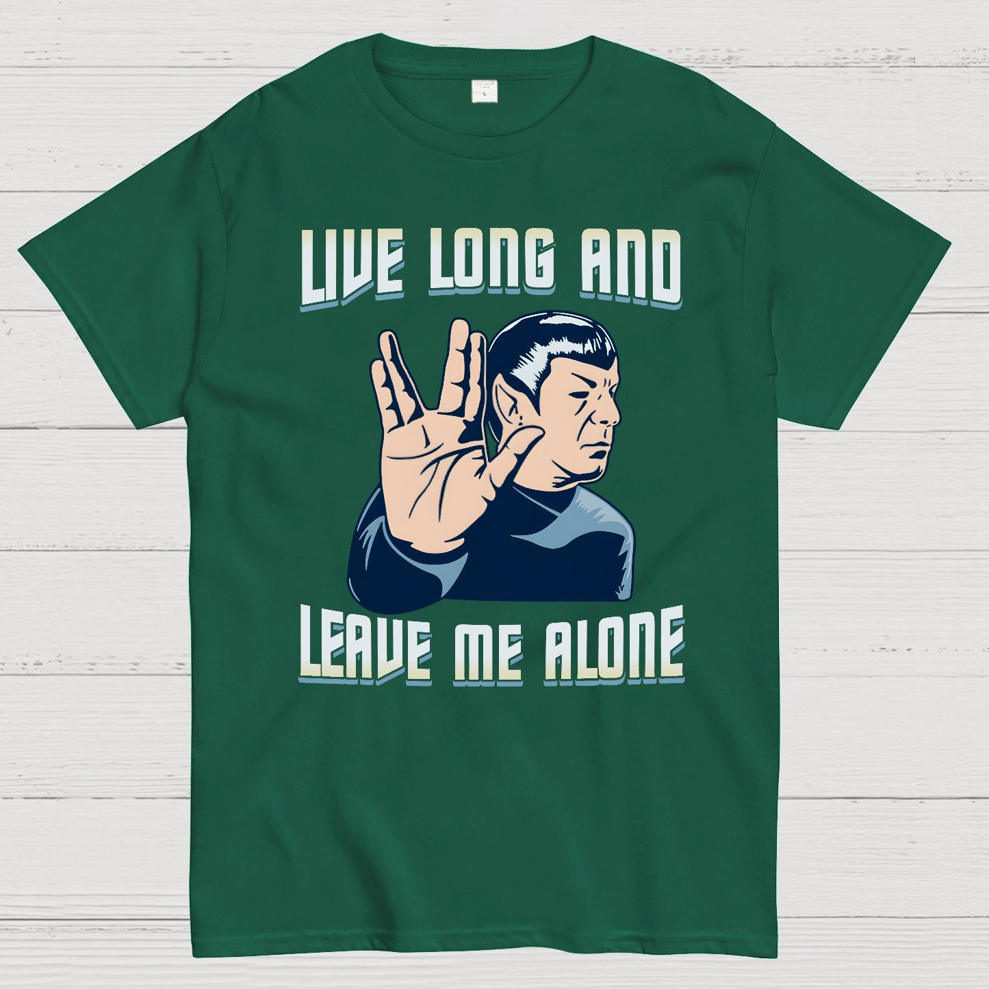Live Long and Let Me Be Geek T-Shirt