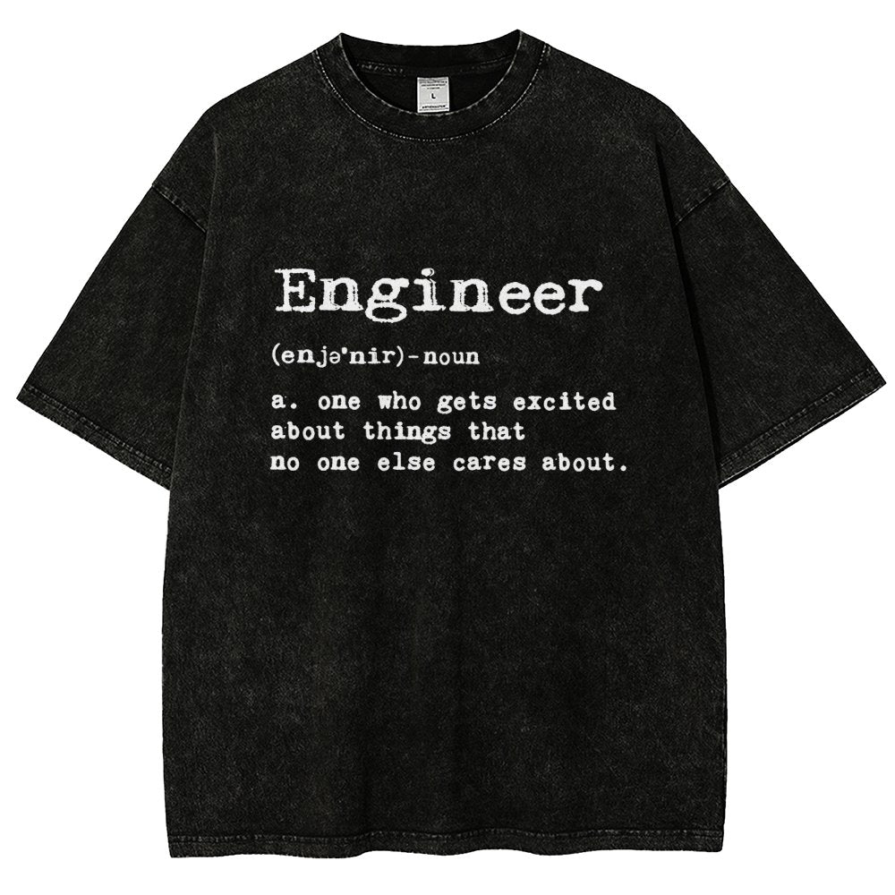 Engineer Definition  Vintage Distressed T-shirt