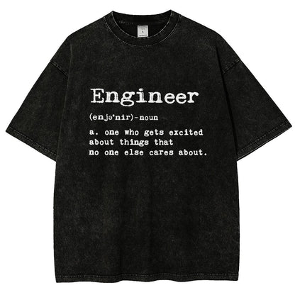 Engineer Definition  Vintage Distressed T-shirt