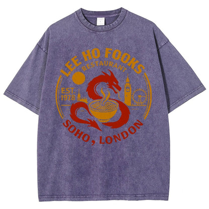 Lee Ho Fooks Chinese Restaurant Vintage Distressed T-shirt