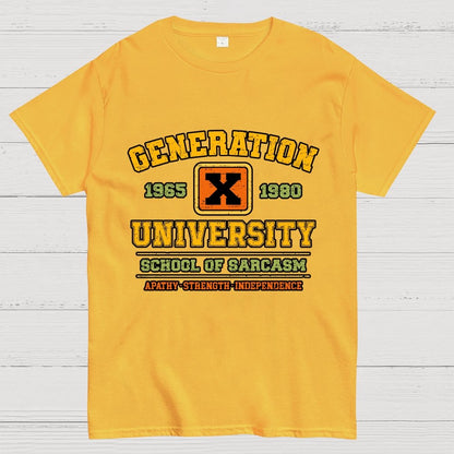 Generation X University Unisex Geek T-Shirt