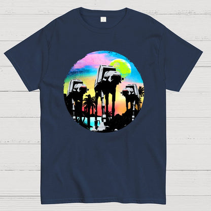 Retro Walker Adventure Geek T-Shirt